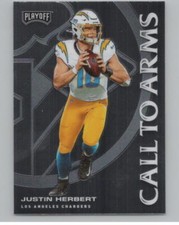 2020 Playoff Call to Arms #19 Justin Herbert Football V98965