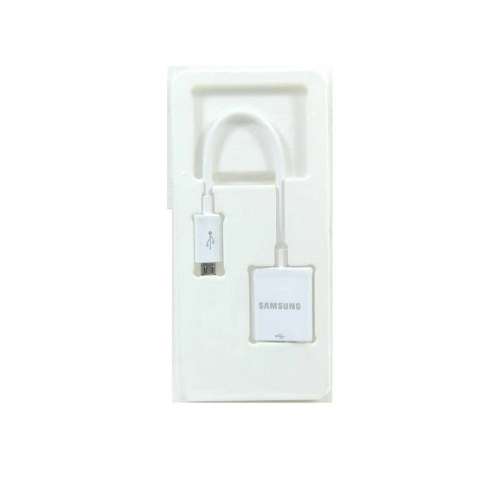 SAMSUNG CABLE ADAPTER USB OTG TO MICRO FR NOTE 8.0 TAB 3 8.0 10.1 EPL-AU10WEGXAR - Image 2 of 2