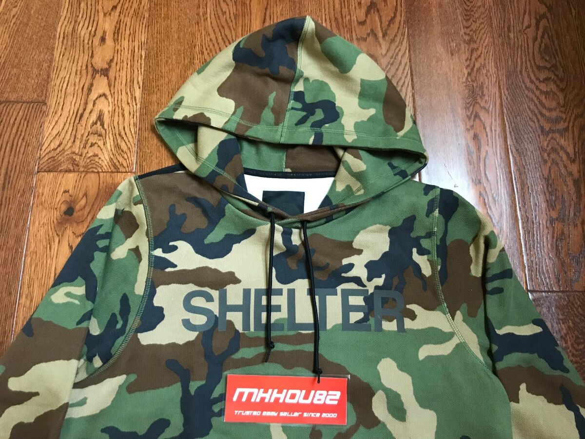 TNF The North Face Black Label Shelter Camo Hoodie Sweatshirt