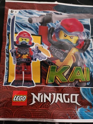 Lego 892184  Ninjago Figur njo695 Kai - Polybag Foilpack - NEU & OVP