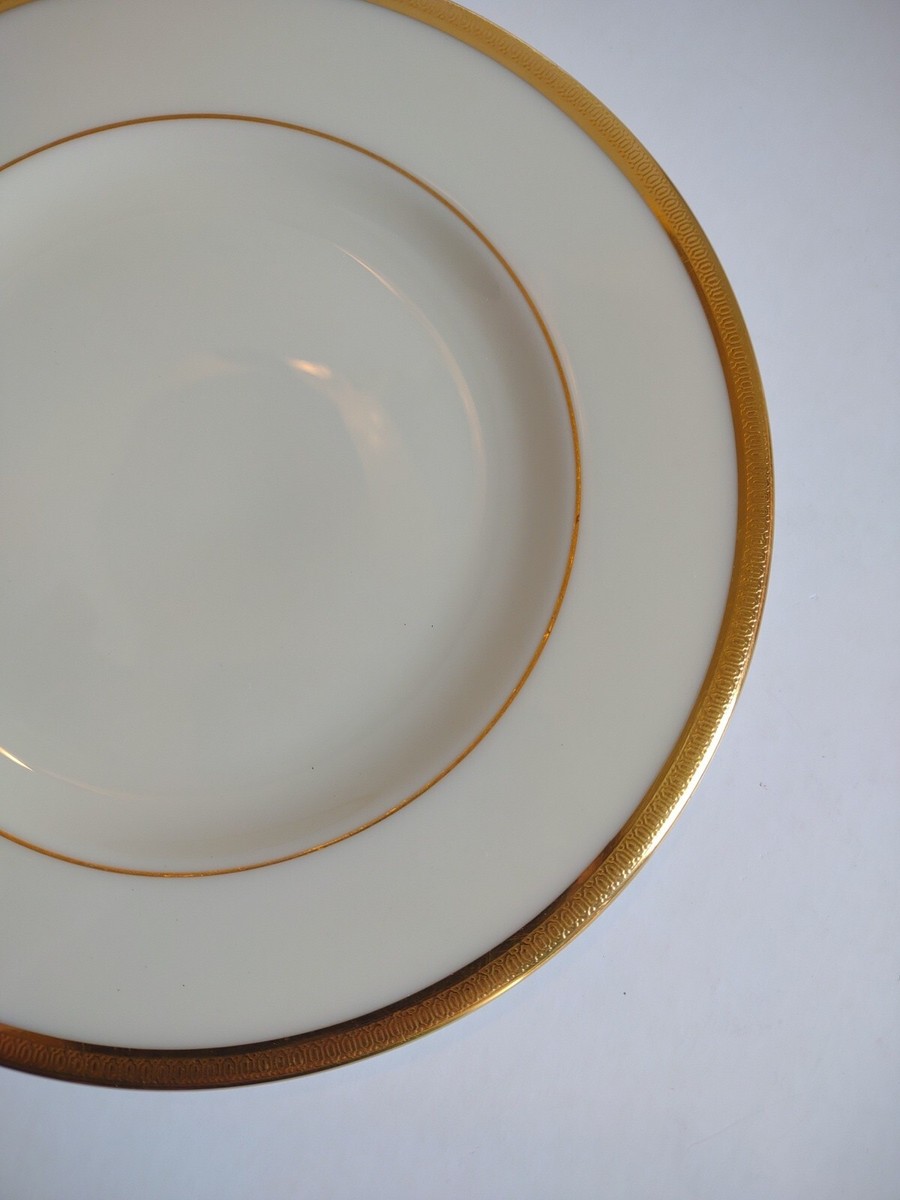 Vintage LENOX China M-161 WINDSOR 5 Piece Place Setting 4