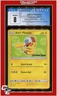SM Black Star Promo SM112 Ash's Pikachu I Choose You! CGC 8