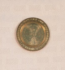 Mohegan Sun Casino - Connecticut / 1 $ Dollar Metal Chip / Token
