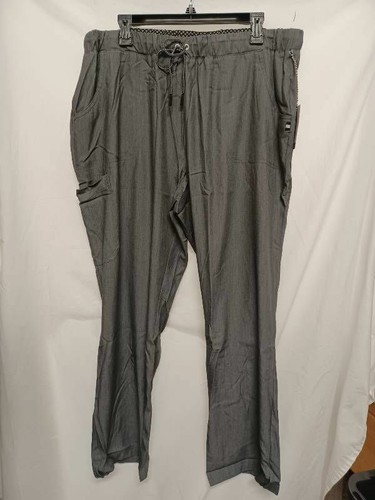 Beyond Scrubs Gray Rosie Drawstring 
