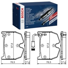 BOSCH Bremsbeläge vorne für MERCEDES S-KLASSE W220 W221 C215 SL R230