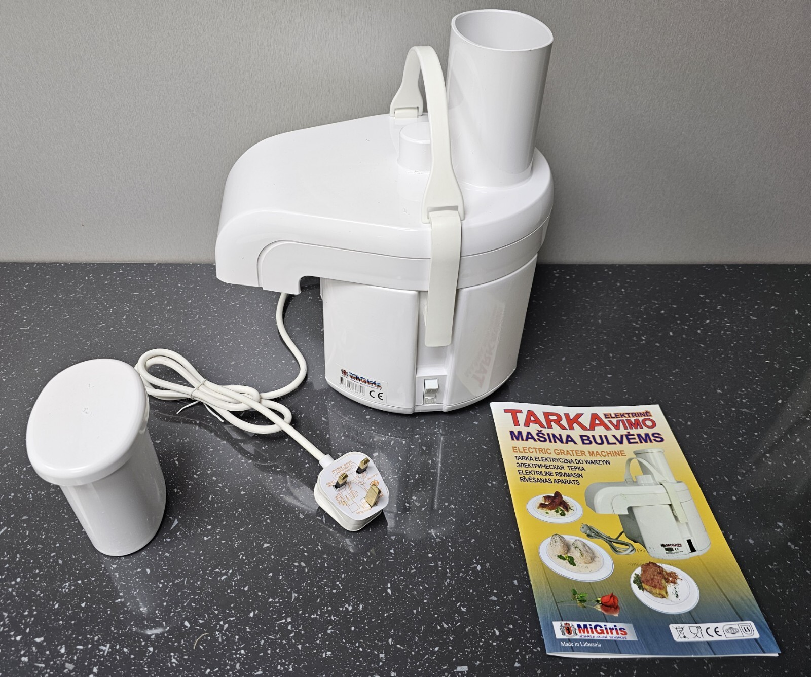 MIGIRIS rallador eléctrico patatas verduras Bulviu Tarka maszynka ciorka 230v
