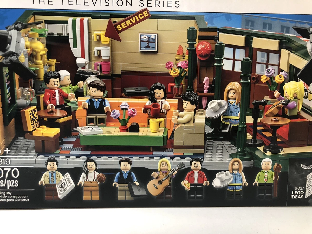 Lego central perk set sale