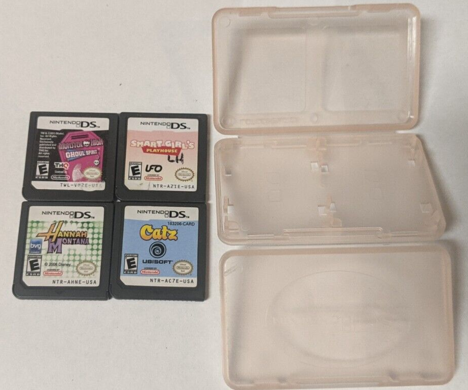 Nintendo DS Lot Of 4 with Plastic Case Ycx78 | eBay