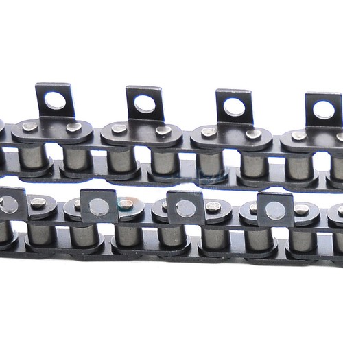 #35 Roller Chain Single Side Bent Ear Roller Chain 06B-1 Pitch 3/8" x 1.5M - Picture 1 of 4