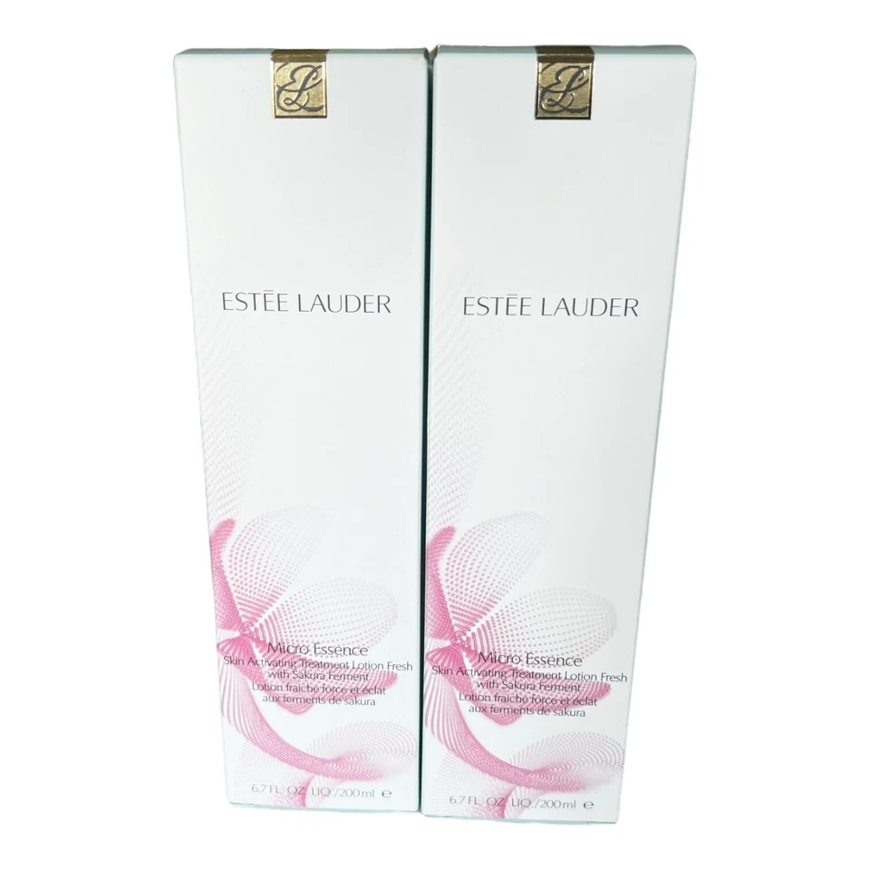 Lote de 2 Lociones Tratamiento Activador Piel Micro Essence Estee Lauder Foto 3 de 4