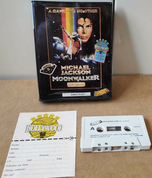 Micheal Jackson Moonwalker AMSTRAD CPC
