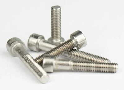 HYFIVE M6 6mm Socket Cap Screws Stainless Steel Allen Hex Cap Head Bolts A2 DIN912
