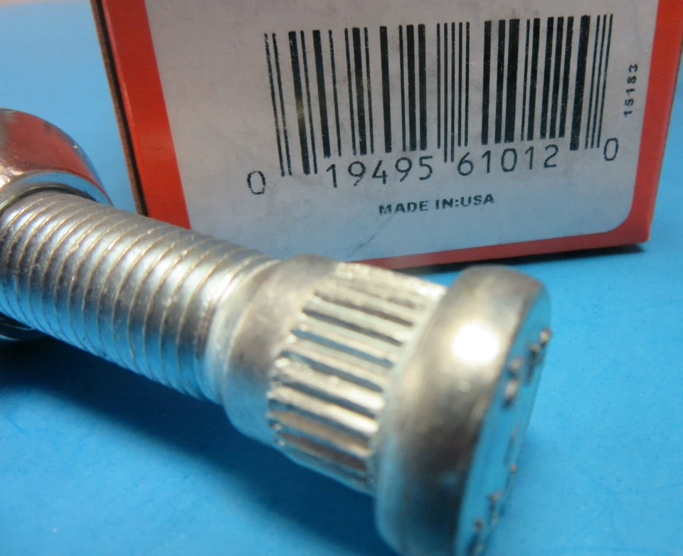 Conjunto de 10 parafusos e porcas de roda para Chrysler Dodge Honda Isuzu Lexus Mitsu Toyota - Imagem 4 de 4