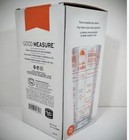 GOOD MEASURE COCKTAIL RECIPE GLASS 16 OZ PINT  New in Box by FRED — photo 4