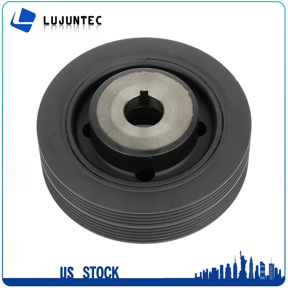 For 1997 1998 1999 2000 2001 2002 2003-2009 Subaru Legacy 2.5L Harmonic Balancer - Image 3 of 4