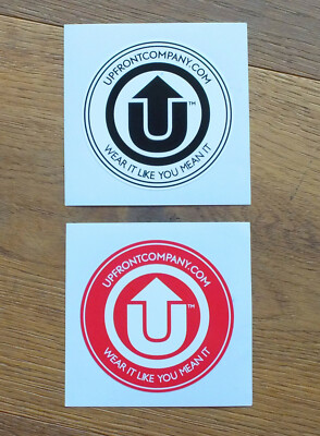 Upfront Brkln baseball caps snapbacks 2 x stickers decals 