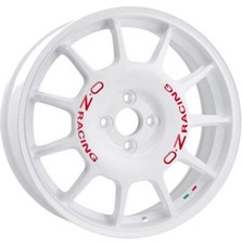 ALUFELGE OZ RACING LEGGENDA FUR FIAT BRAVO 7X17 4X100 RACE WHITE RED LETTER K2S