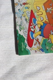 Simpsons Bart vs the Space Mutants Game Pak Instructions - NES Manual