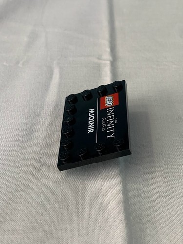 Lego Mjolnir Display Name Plate The Infinity Saga Thor's Hammer 76209 - Picture 4 of 4