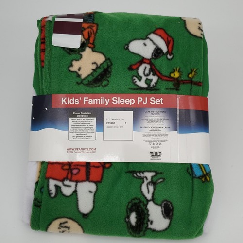 Peanuts Unisex Kids PJ Set Size 6 - Picture 2 of 4
