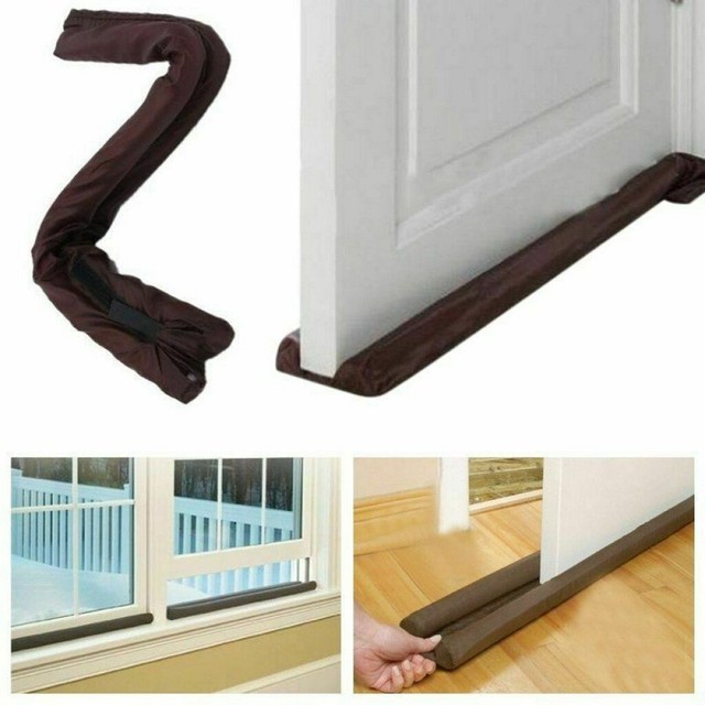 draft stopper for double doors