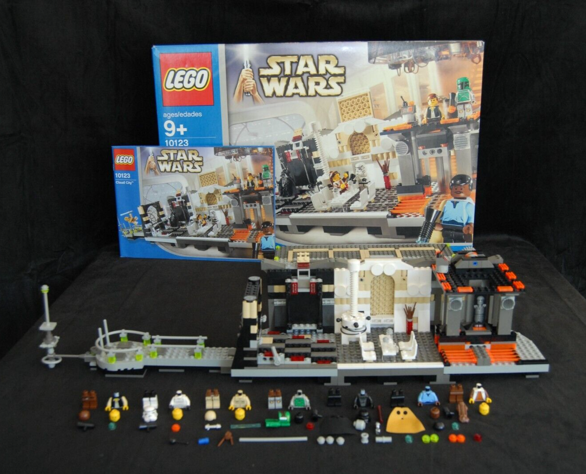LEGO STAR WARS Cloud City (10123) COMPLETE WITH BOX AND 
