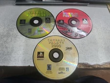 PS1 Sony PlayStation 1 Disc Only Lot, Wheel Of Fortune 1 & 2nd Edition + Ceasers