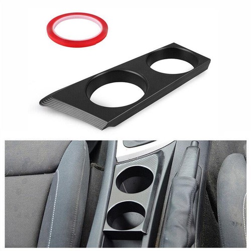 Aluminum Front Car Cup Holder for BMW 1 Series E87 E81 E82 E88 116i 118i Black - Picture 5 of 10