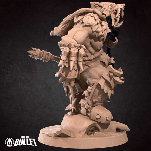 Héroe Orco - Bárbaro / Luchador - Morder la Bala - Mazmorras y Dragones - Imagen 6 de 9