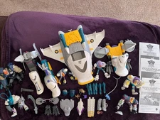 Mighty Ducks Action Figures (6), Vehicles (4), Accessories