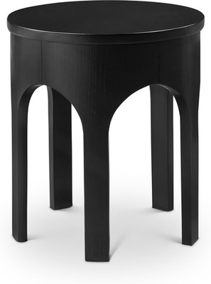Art Deco Black Oak End Table -  Westfield Collection 20'' x 22