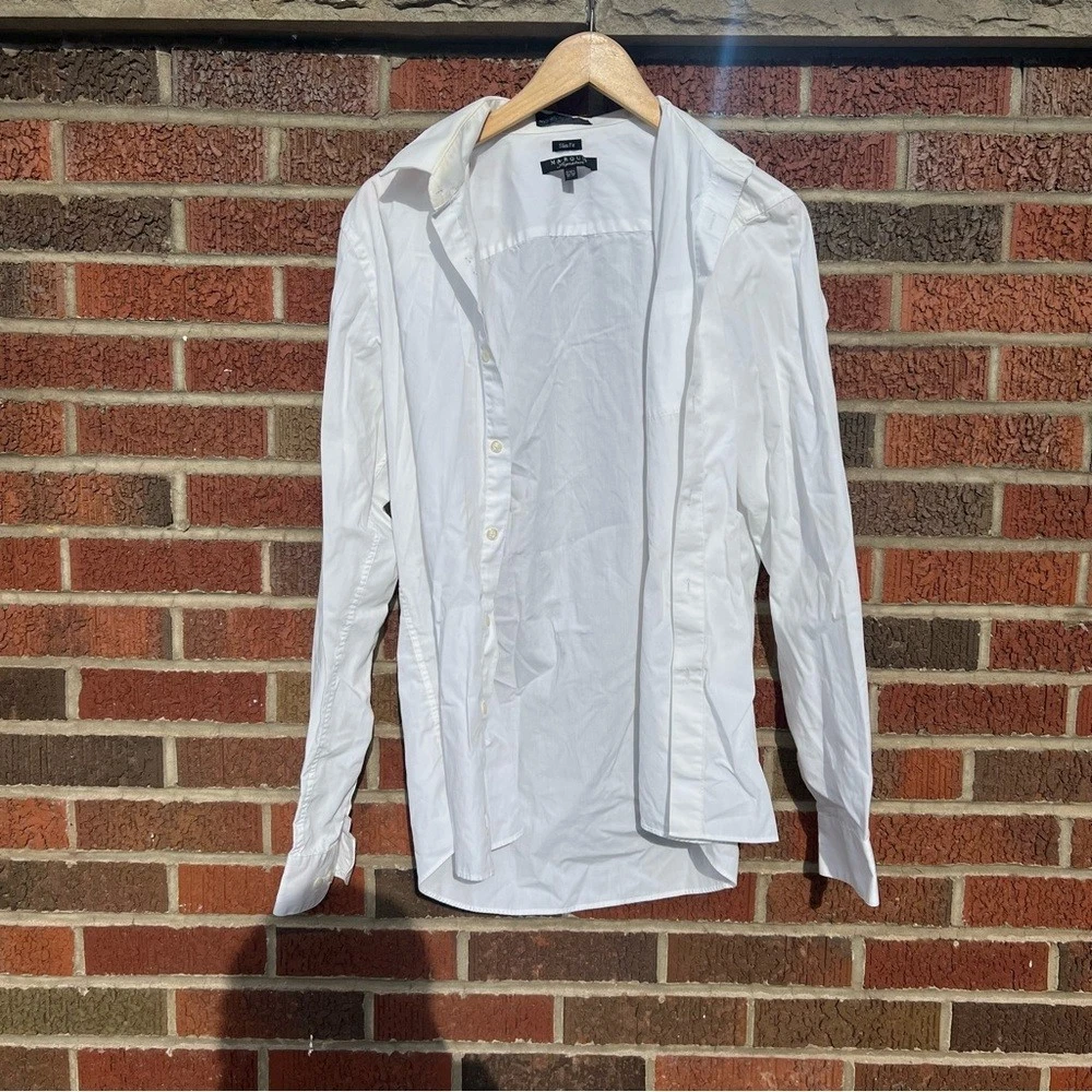 Marquis White Slim Dress Shirts for Men for sale | eBay