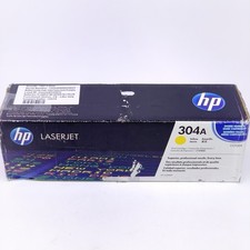 Genuine HP 304A Yellow Toner Print Cartridge CC532A For CP2025 CM2320 Open Box