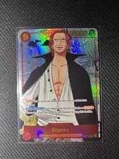 Namco One Piece CCG Shanks Manga Secret Rare Foil OP01-120 Rush