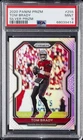 2020 PANINI PRIZM SILVER PRIZM #255 TOM BRADY PSA 9