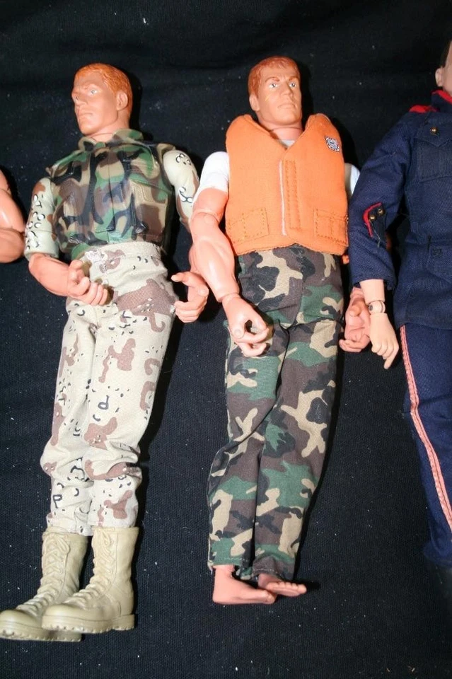 5 GI Joe Action Figures 1 (1964) 3 (1996) 1 (2002) All Dressed Very Good Cond. - Image 4 of 4