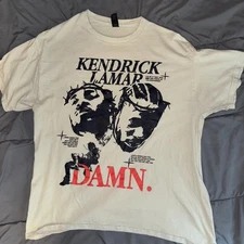 Kendrick Lamar DAMN Tour Shirt Classic Style Sand Color Unisex Shirt WA2017