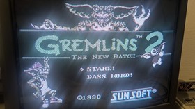 Gremlins 2 NES Sunsoft CIB OVP NOE Komplett Top Zustand TESTED WORKING
