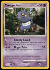 Croagunk 78/123 LP Mysterious Treasures Common Pokemon