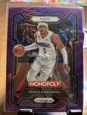 2023-24 Panini Prizm Monopoly - Paolo Banchero #64 Purple Wave Prizm