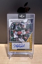 2024 Panini Mosaic Mike Quick Autograph Black Gold Choice /8