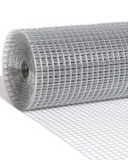 Chicken Wire Fencing, Hardware Cloth 1/2 inch 24 x 100 Ft 19-Gauge - Hot Dipp... 1.26 per foot