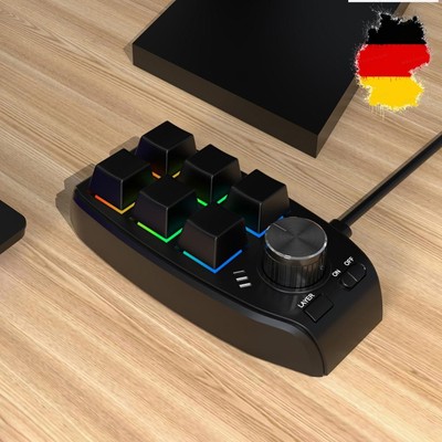 RGB Gaming Keypad Copy Paste Programming Mechanical Keyboard Support for Windows