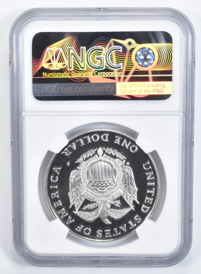 1994-S US Capitol Bicentennial Commemorative Silver Dollar PF70 NGC *0886 - Image 2 of 4
