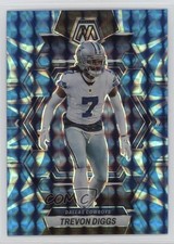 2023 Panini Mosaic Reactive Blue Mosaic Prizm Trevon Diggs #60 1m22