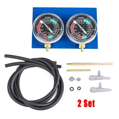 Synchrontester Vergaseruhr Vergaser synchronisieren für 2 Vergaser Motorrad DE