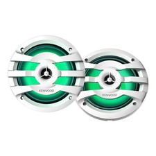 Kenwood KFC-1673MRWL 6.5" 2-Way Water-Resistant Marine Speakers w/ Illumination