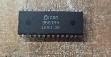 Commodore 64 C64 SID chip - 8580 R5 - Original, Diagnostic Tested & Working.