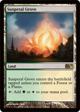 Sunpetal Grove - Heavy Play MTG Magic 2013 Core Set