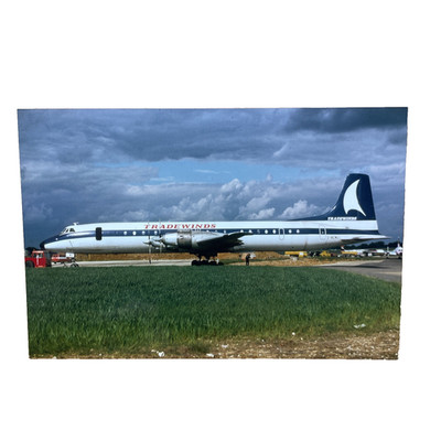 Postkarte AK Flugzeug Flieger Tradewinds Foto 1994